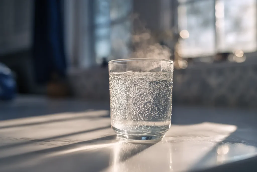 Baking soda and water drink for men’s health