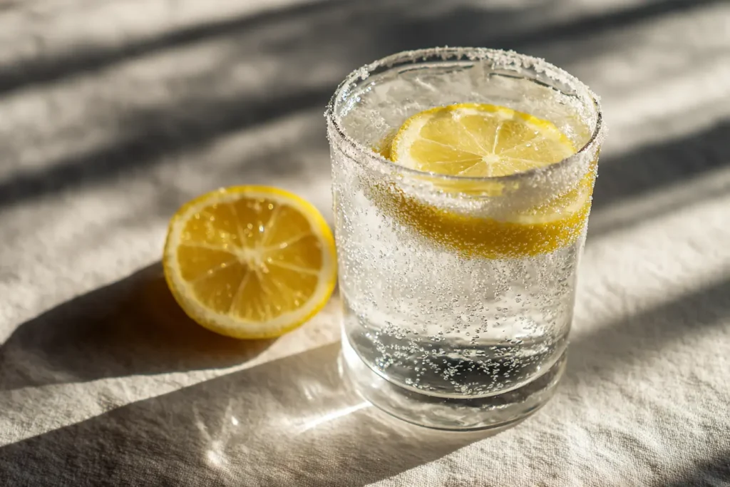 Baking soda trick for men recipe with lemon water