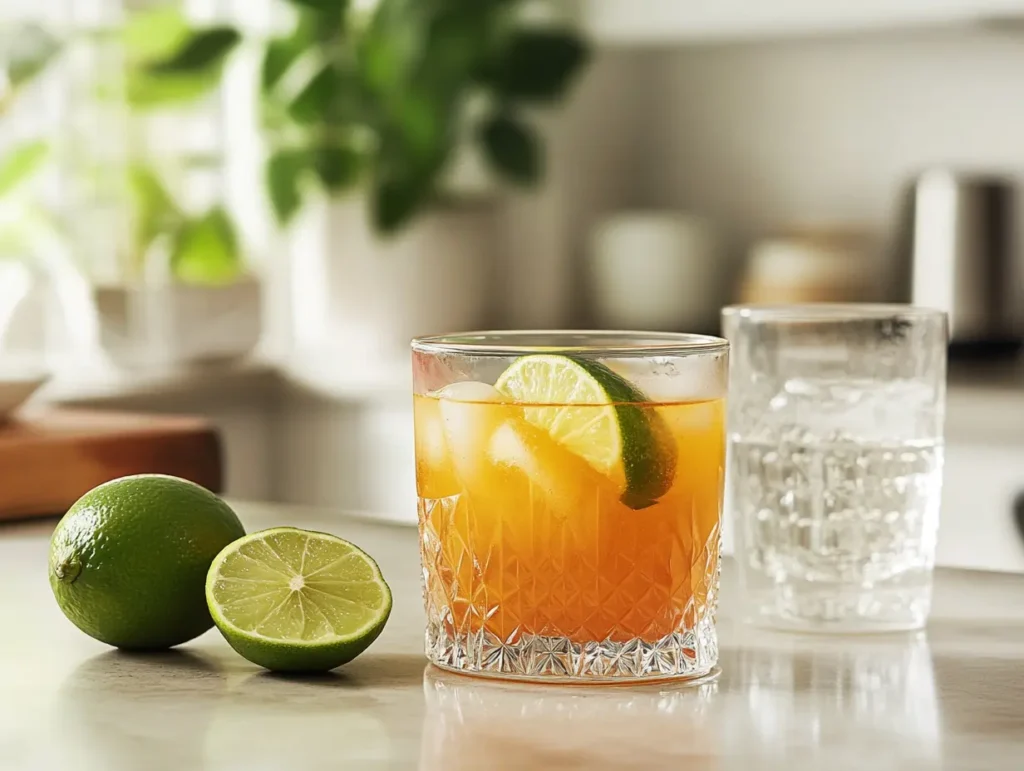 Brazilian mounjaro drink recipe with lime and vinegar