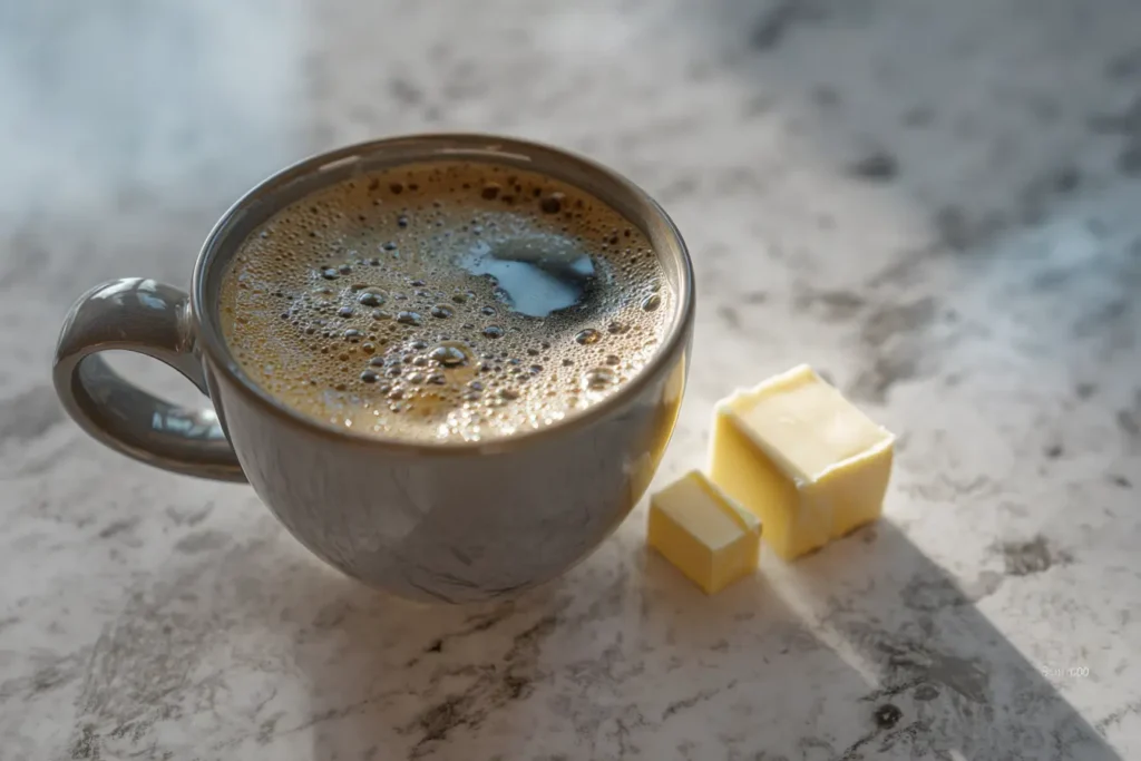 Coffee loophole recipe with MCT oil and butter
