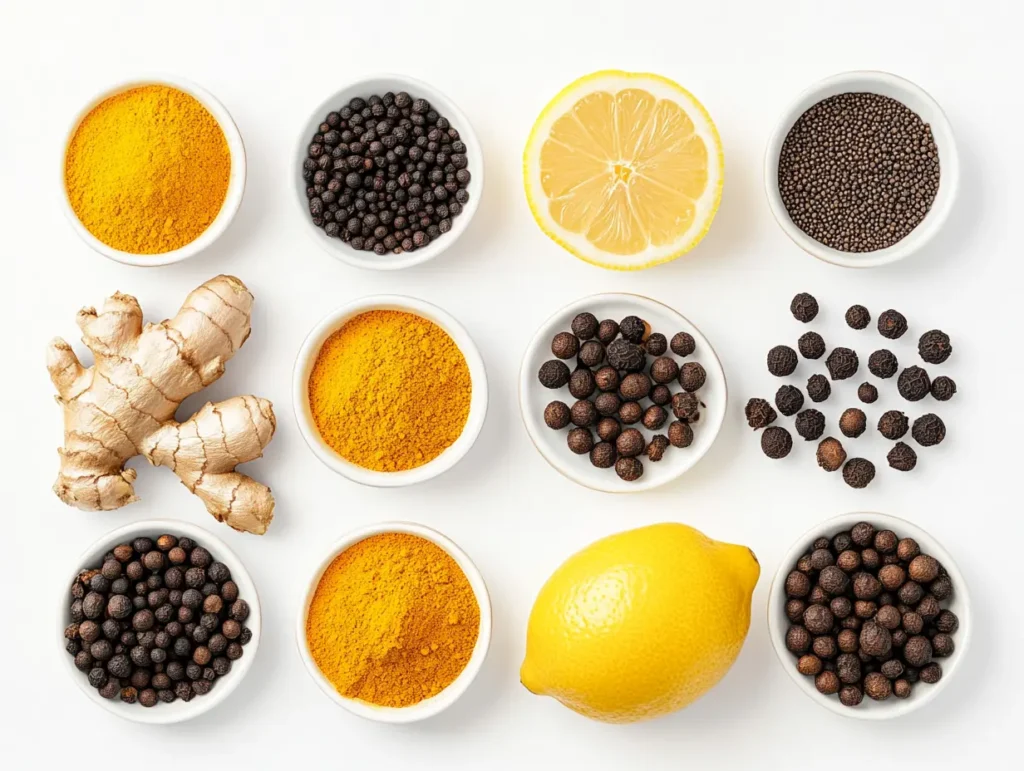 Ingredients for turmeric trick for weight loss recipe