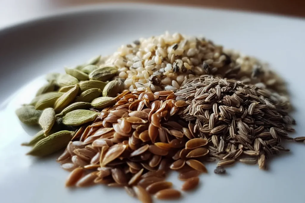 Ingredients used in the bariatric seed recipe