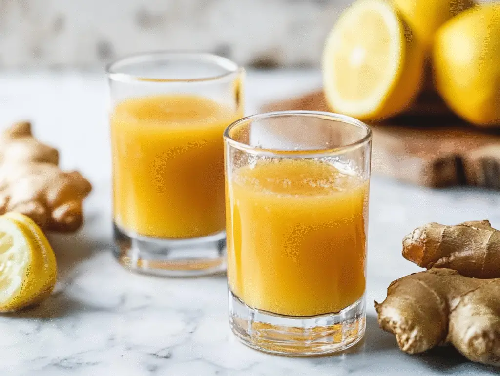 ginger for weight loss recipe with lemon and honey