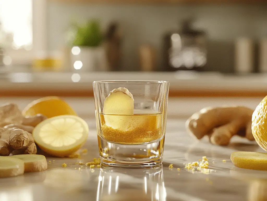 ginger shot for belly fat in weight loss recipe