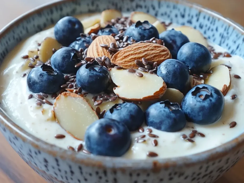 greek yogurt recipes for weight loss with almonds and flaxseeds
