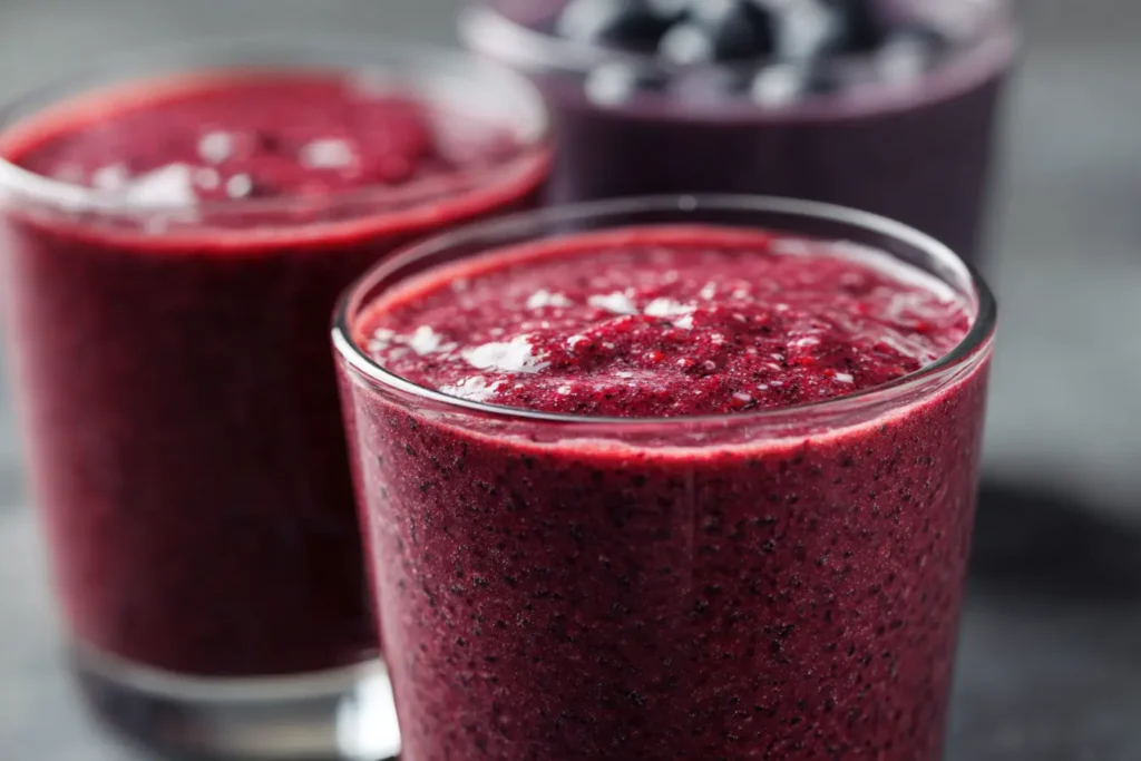 serving sizes for acai smoothie recipe