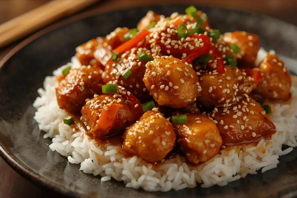 Bourbon chicken recipe
