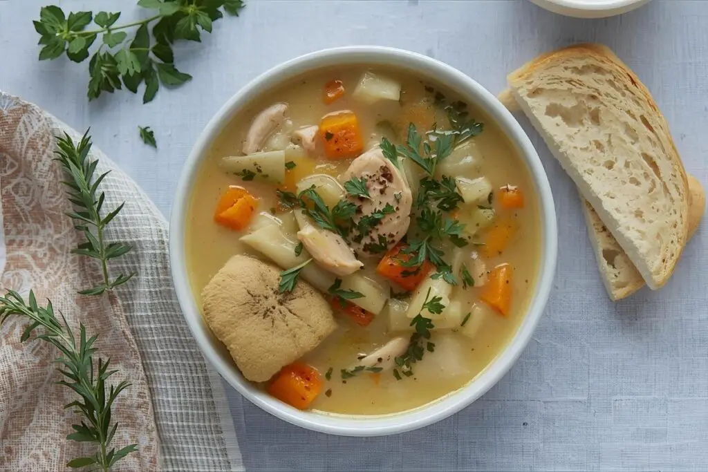 Chicken Pot Pie Soup