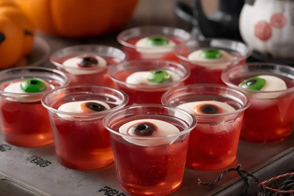 Halloween Eyeball Jello Shots