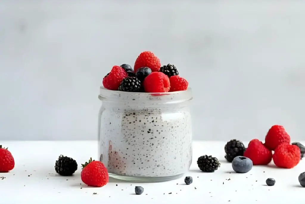 Keto chia seed pudding
