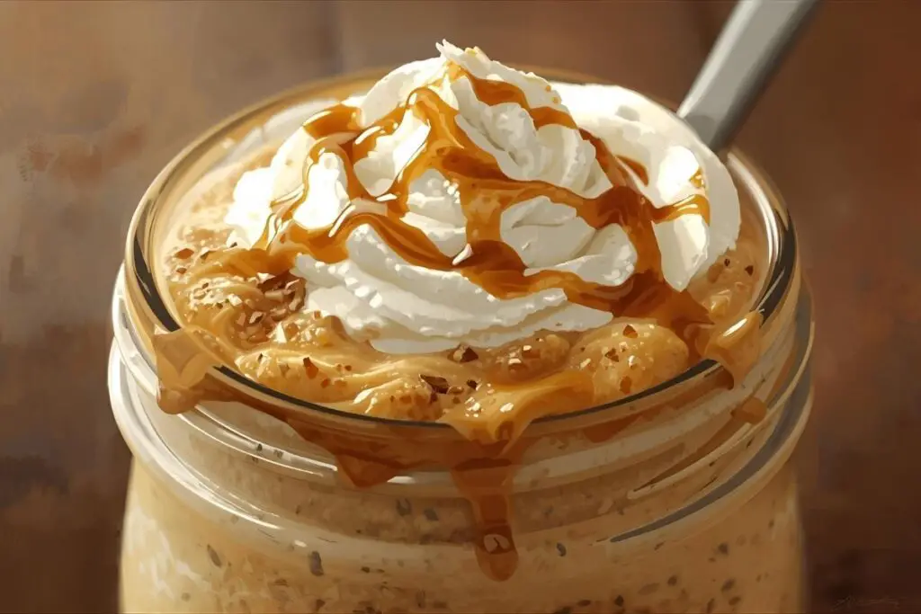 Pumpkin Cheesecake Overnight Oats