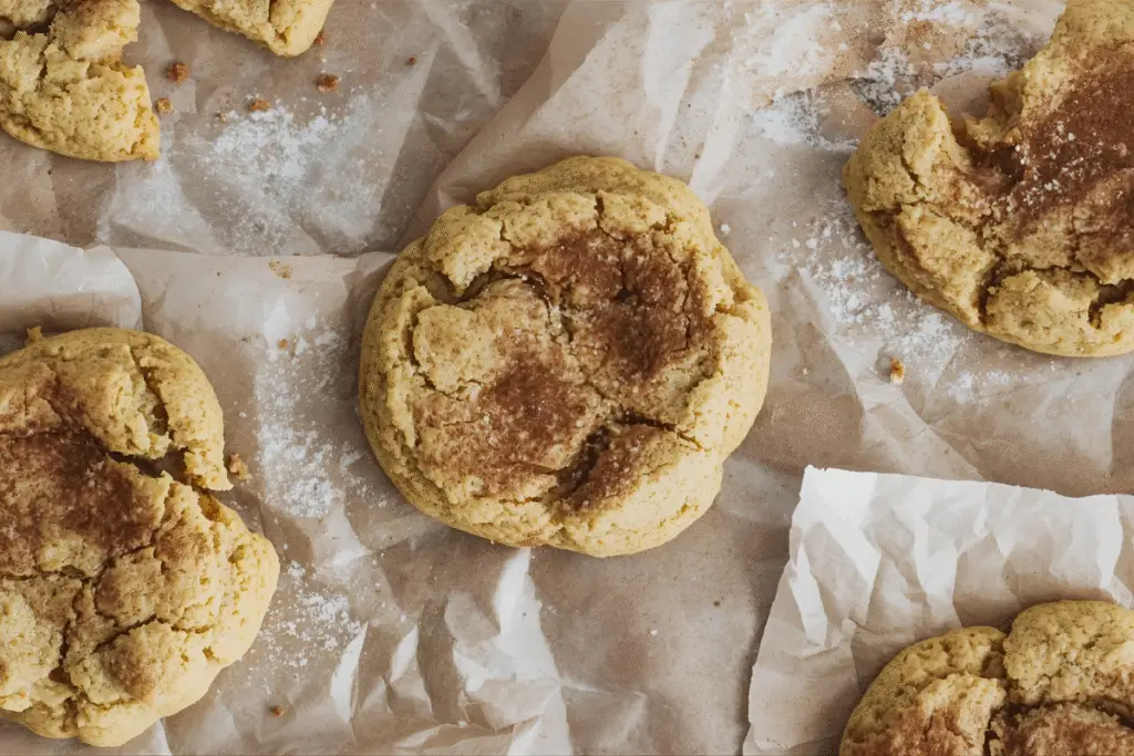 Pumpkin Snickerdoodle Cookies