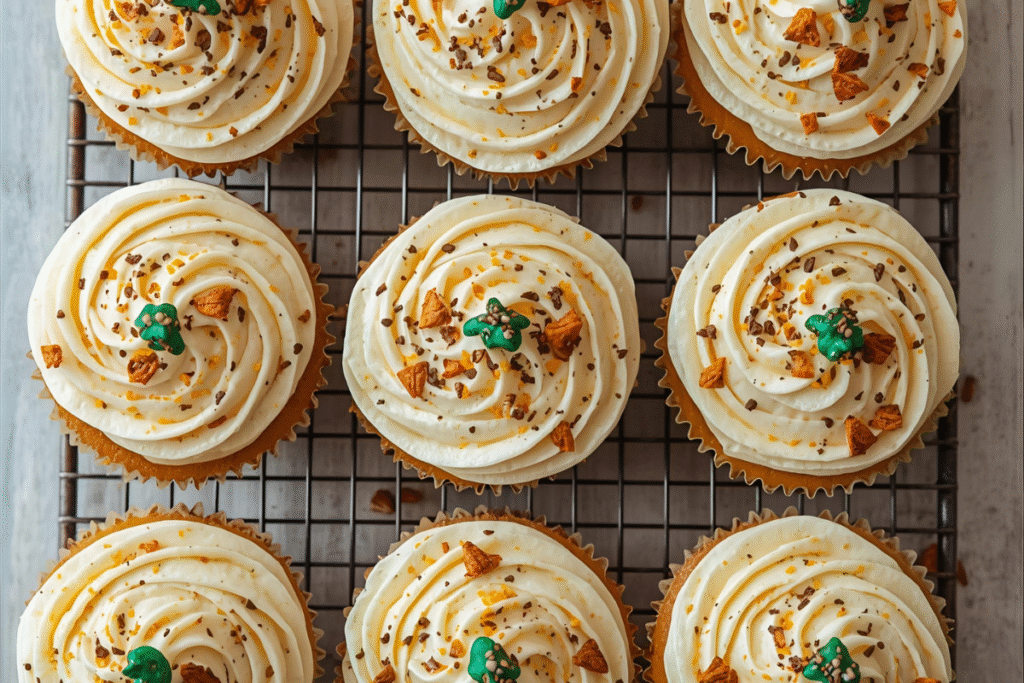 Pumpkin cupcakes