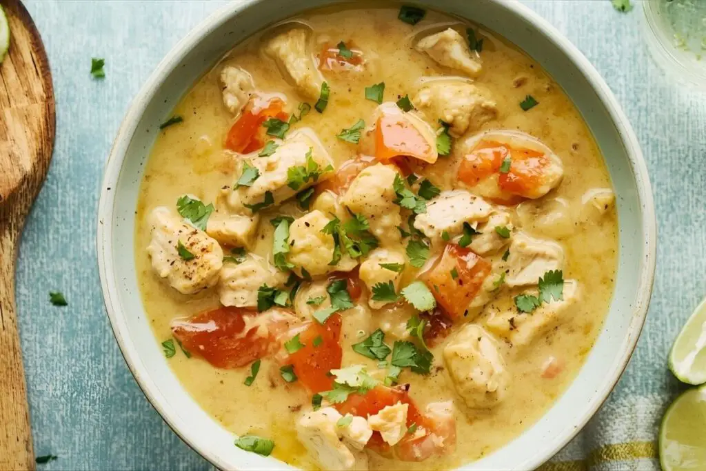 Stovetop White Chicken Chili