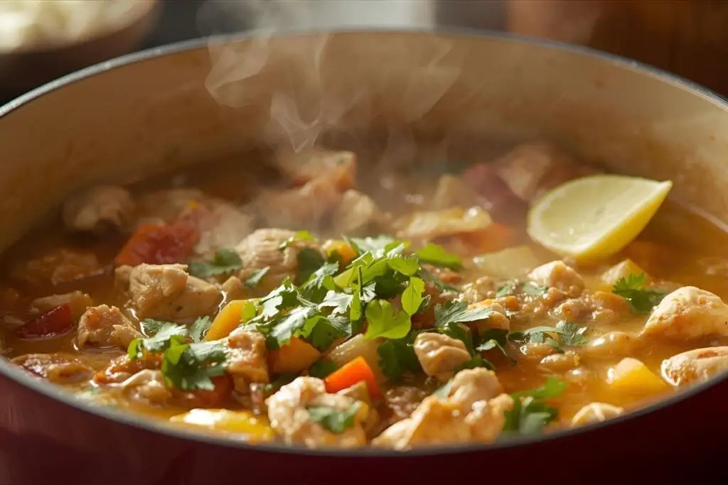 Stovetop White Chicken Chili