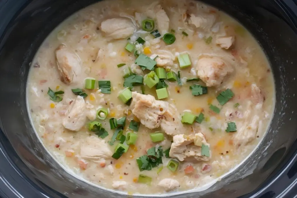 Crockpot White Chicken Chili