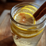 ACV for weight loss recipe with lemon and cinnamon