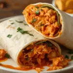 Buffalo chicken wrap