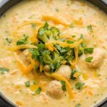 High Protein Broccoli Cheddar Soup