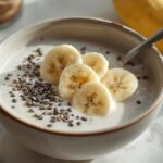 Banana Coconut Milk Chia Seed Pudding