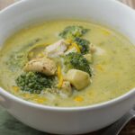 Broccoli Zucchini Chicken Soup