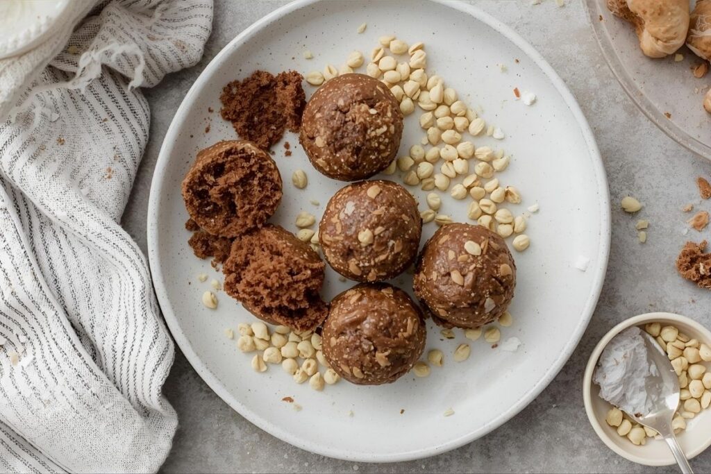 Chocolate Chickpea Protein Balls Gluten-Free Recipe